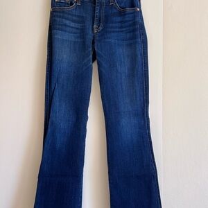 7 For All Mankind A-Pocket Women's Dark Blue Jeans